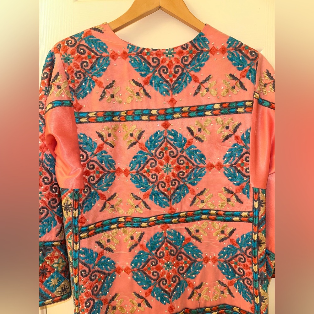 Vibrant Patterned Dress - Picture 2 of 7